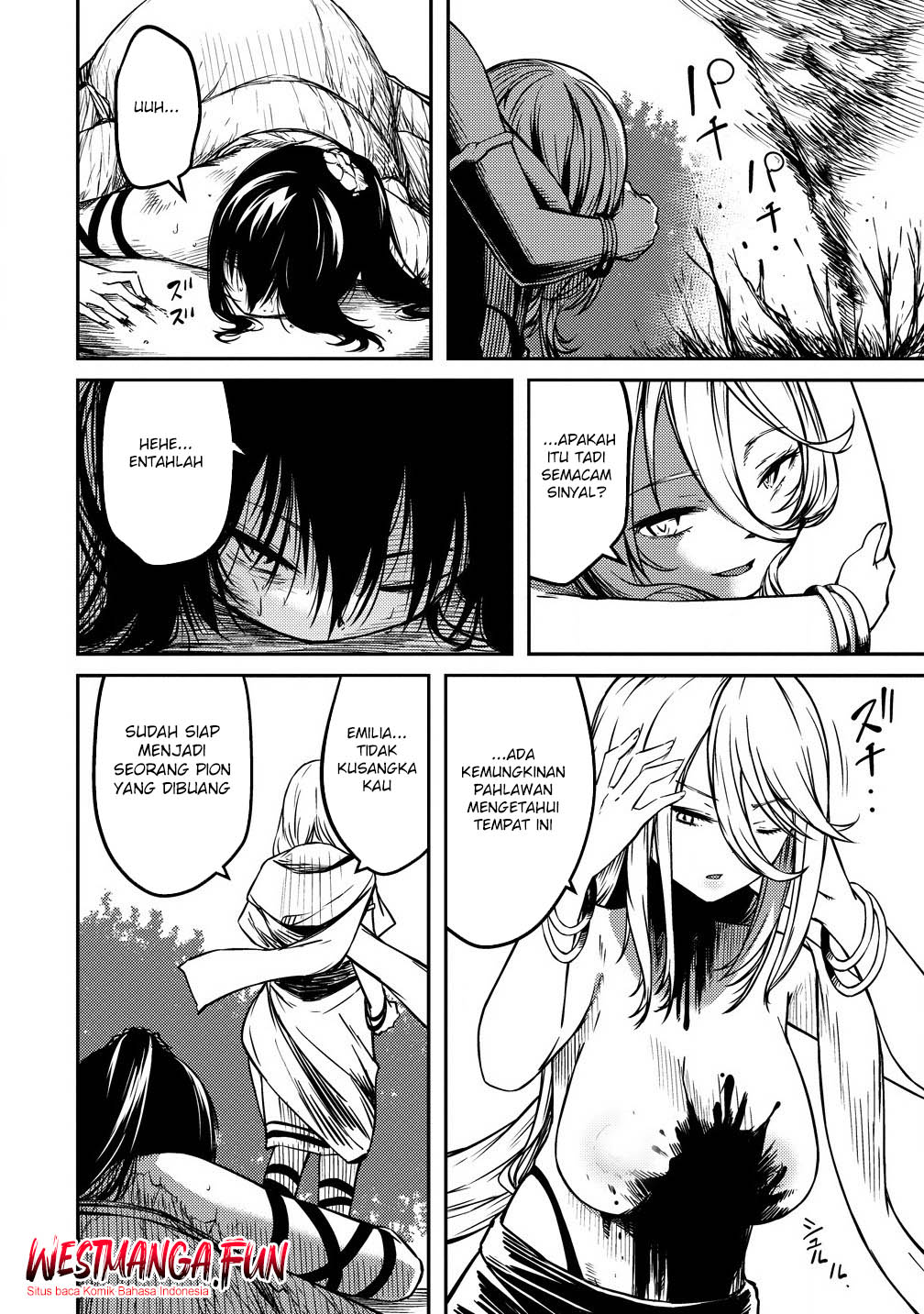 Monster Onna Kanbu wa Osanaki Yuusha wo Dekiaisuru Chapter 04 Gambar 16