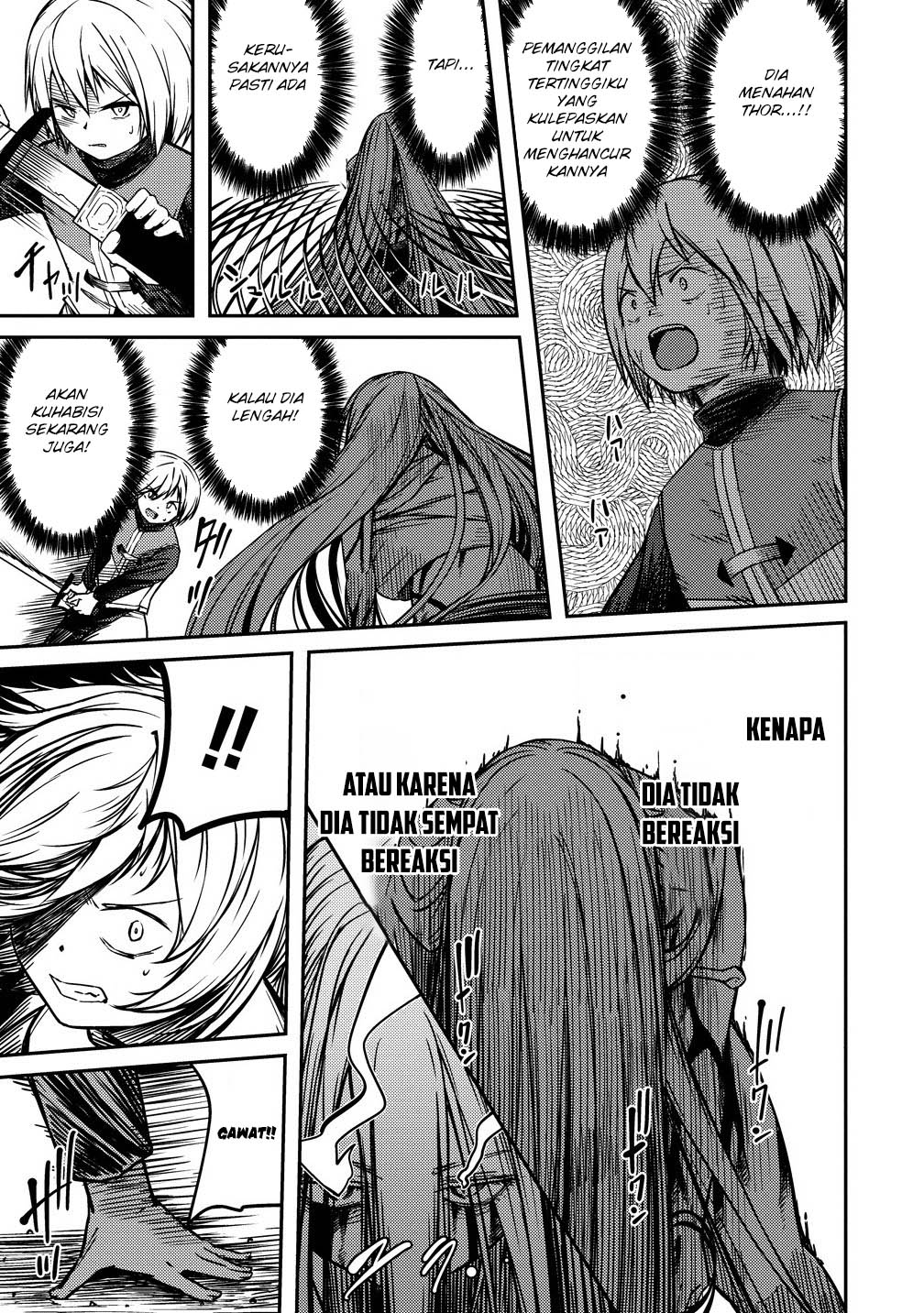 Monster Onna Kanbu wa Osanaki Yuusha wo Dekiaisuru Chapter 04 Gambar 28