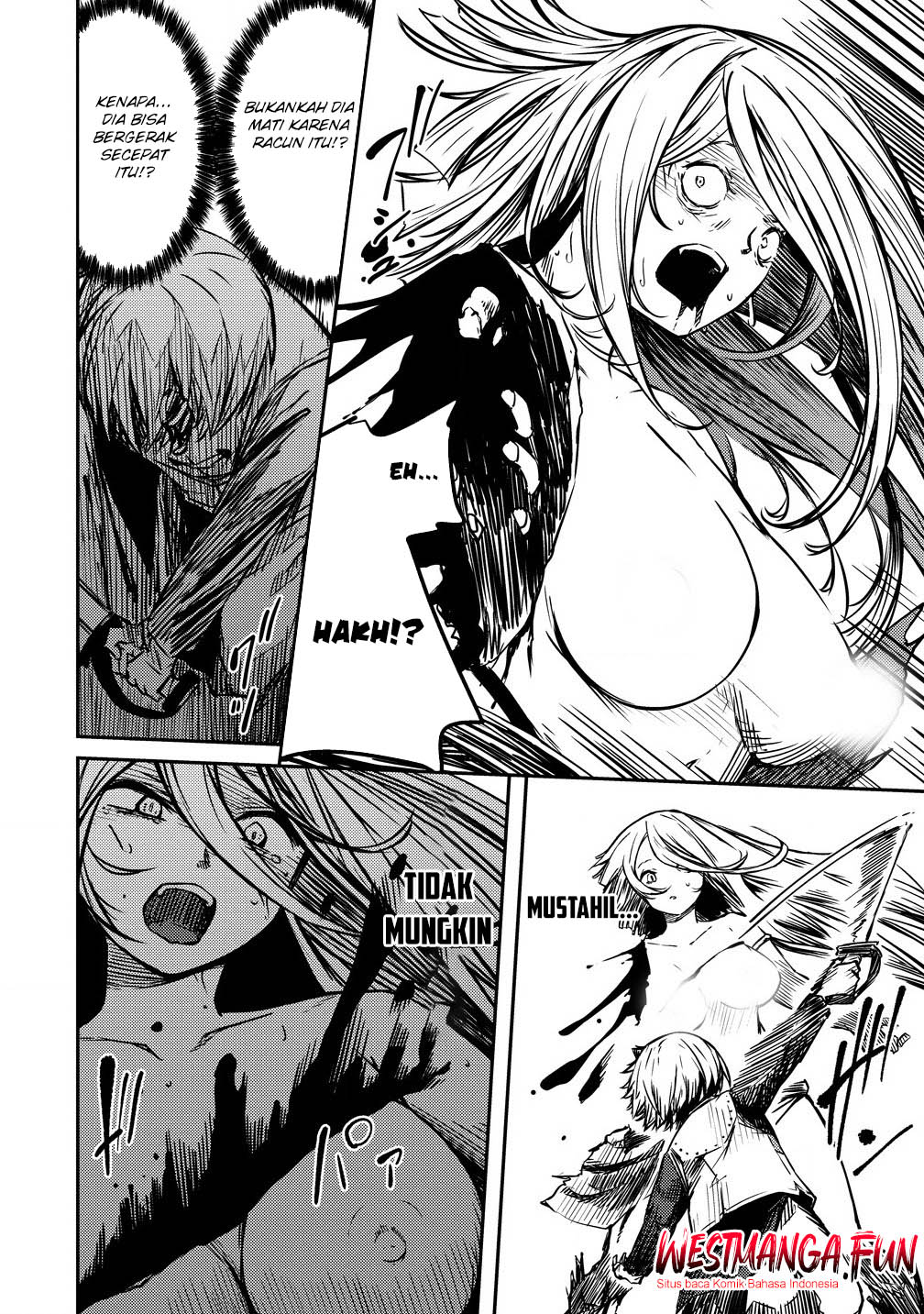 Monster Onna Kanbu wa Osanaki Yuusha wo Dekiaisuru Chapter 04 Gambar 37