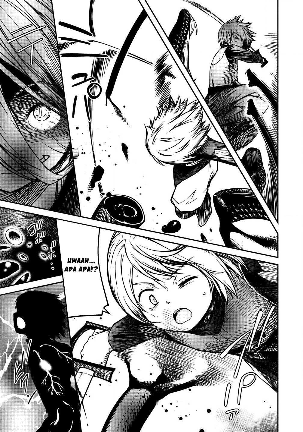 Monster Onna Kanbu wa Osanaki Yuusha wo Dekiaisuru Chapter 04 Gambar 32