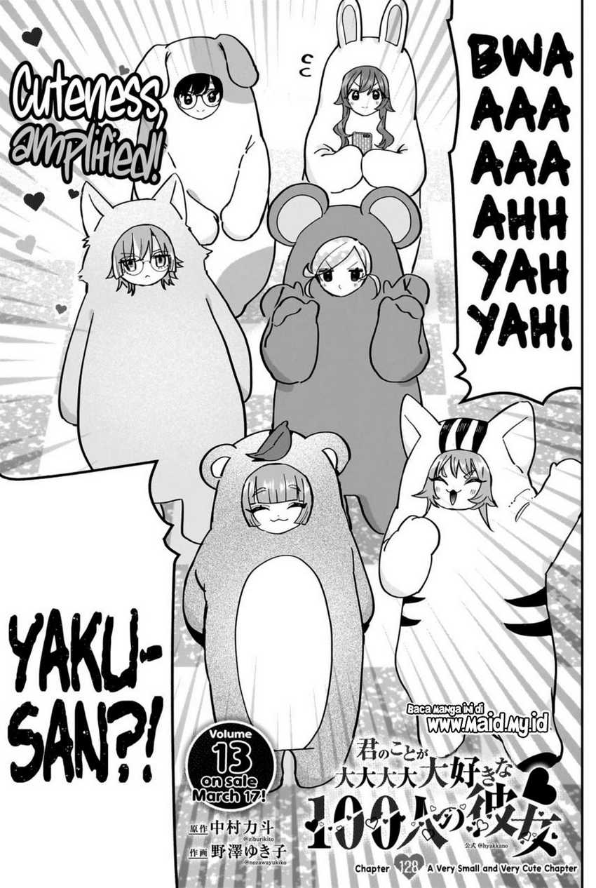 Kimi no Koto ga Dai Dai Dai Dai Daisuki na 100-ri no Kanojo Chapter 128 Gambar 5