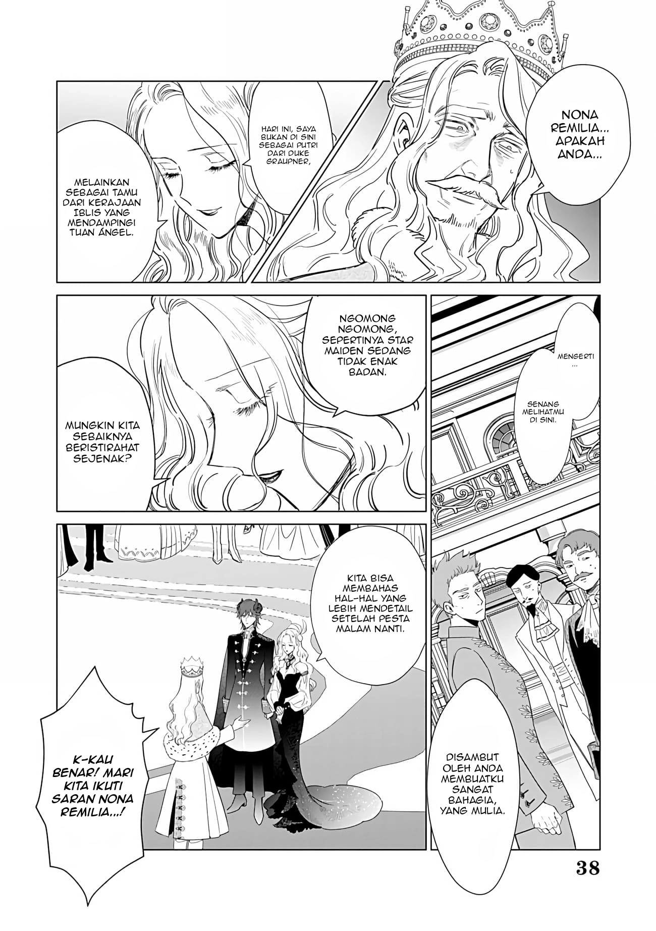 Akuyaku Reijou no Naka no Hito Chapter 24 Gambar 62