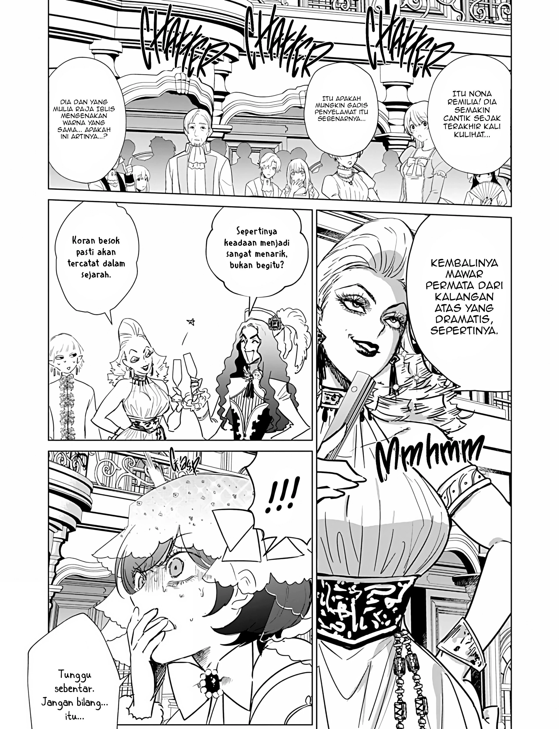 Akuyaku Reijou no Naka no Hito Chapter 24 Gambar 50