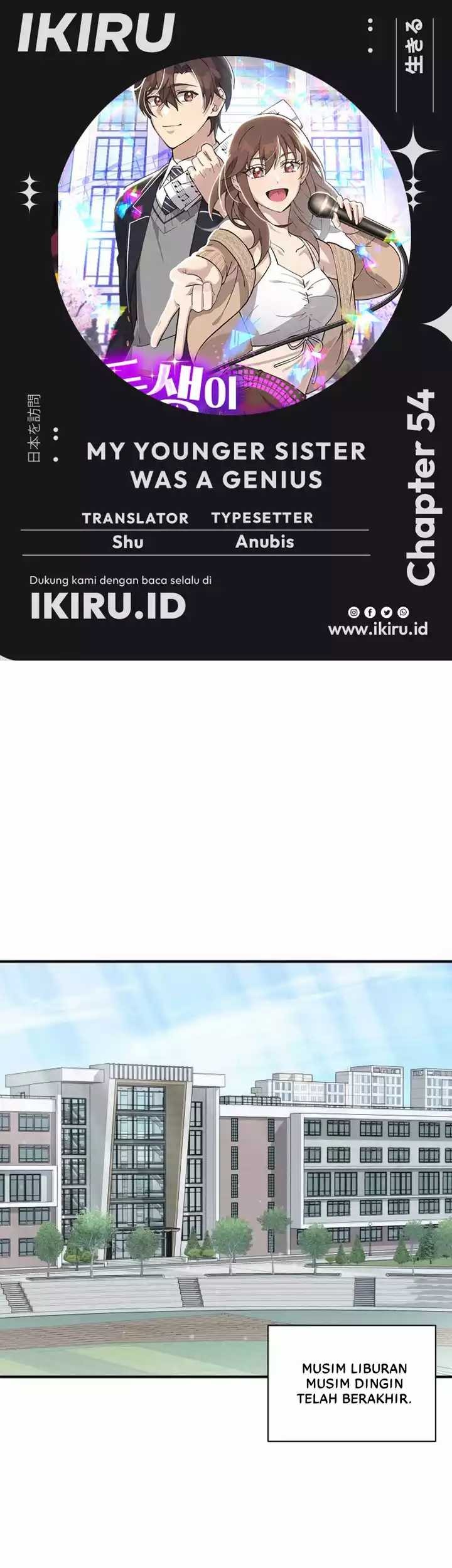 Komik My Younger Sister Was a Genius Chapter 54 gambar nomor 1