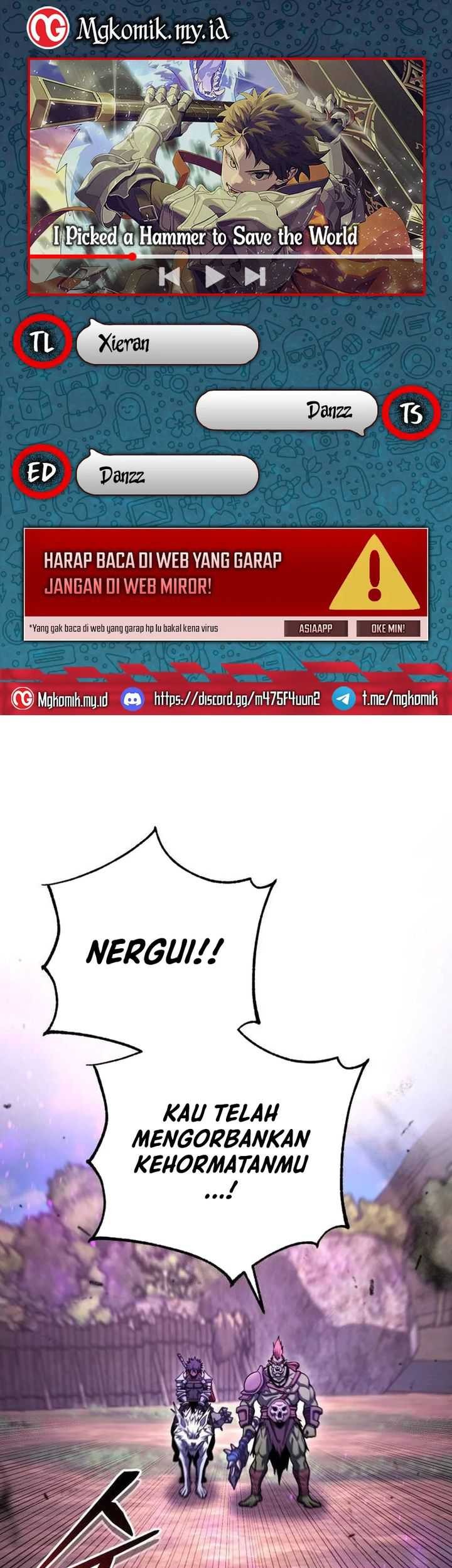 Komik I Picked A Hammer To Save The World Chapter 97 gambar nomor 1