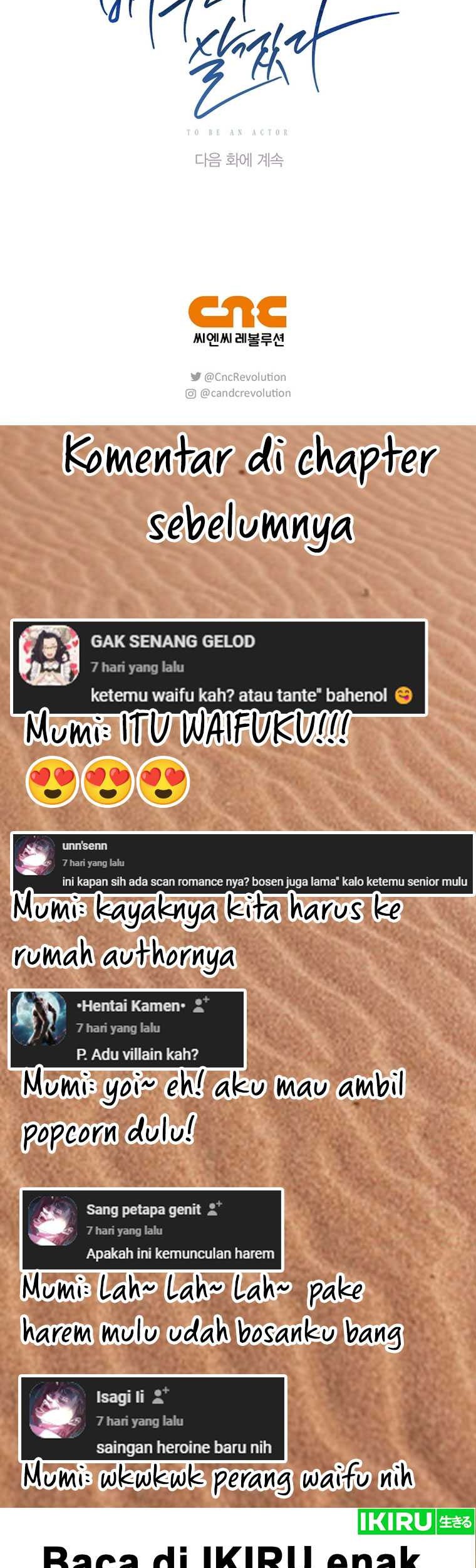 Be the Actor Chapter 113 Gambar 56