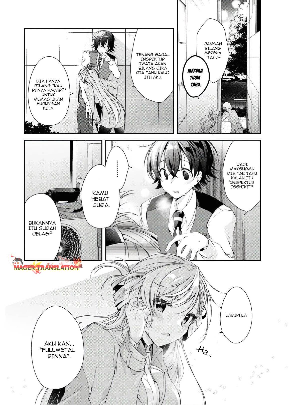 Isshiki-san wa Koi wo Shiritai Chapter 07 Gambar 11