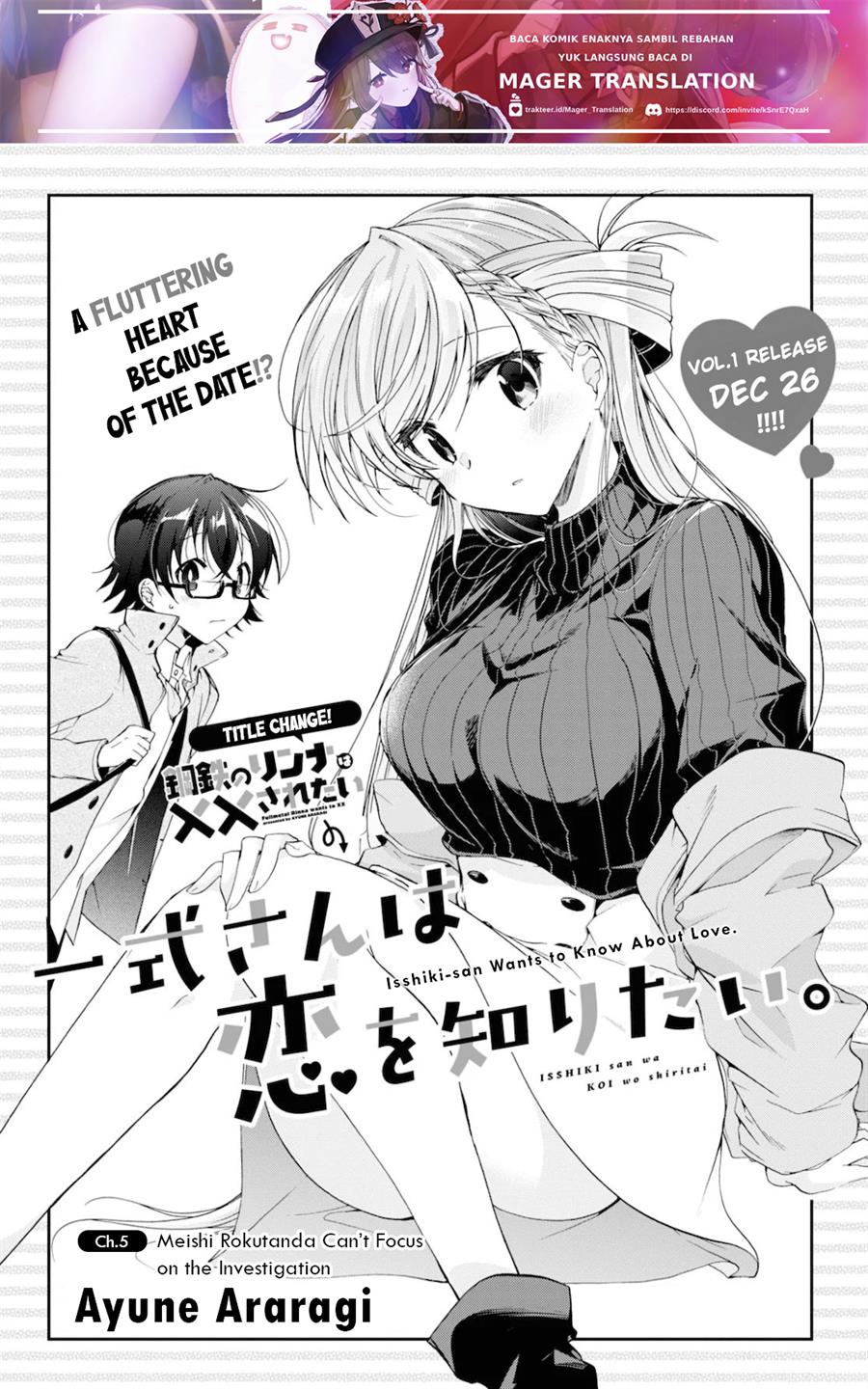 Manga Isshiki-san wa Koi wo Shiritai Chapter 05 gambar nomor 2