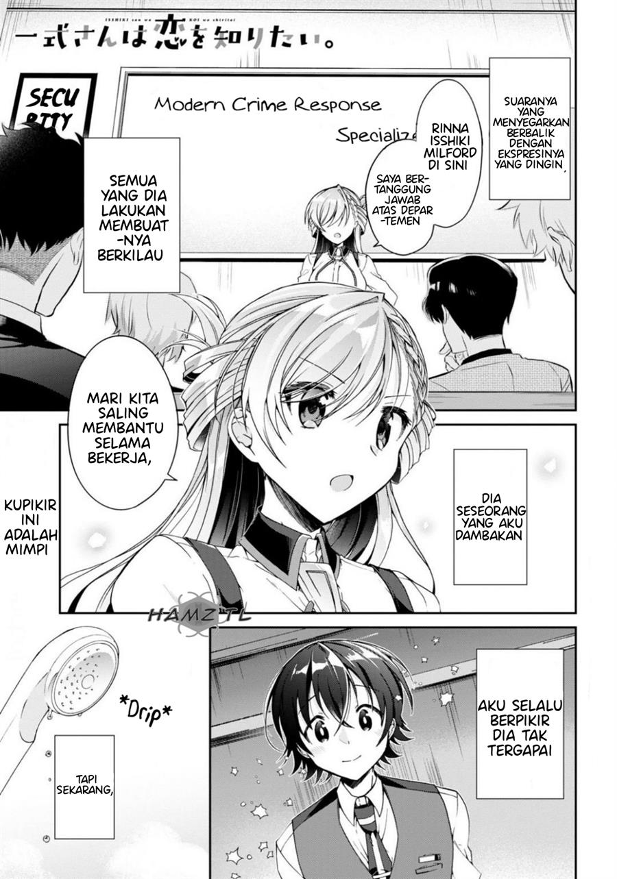 Manga Isshiki-san wa Koi wo Shiritai Chapter 03 gambar nomor 2