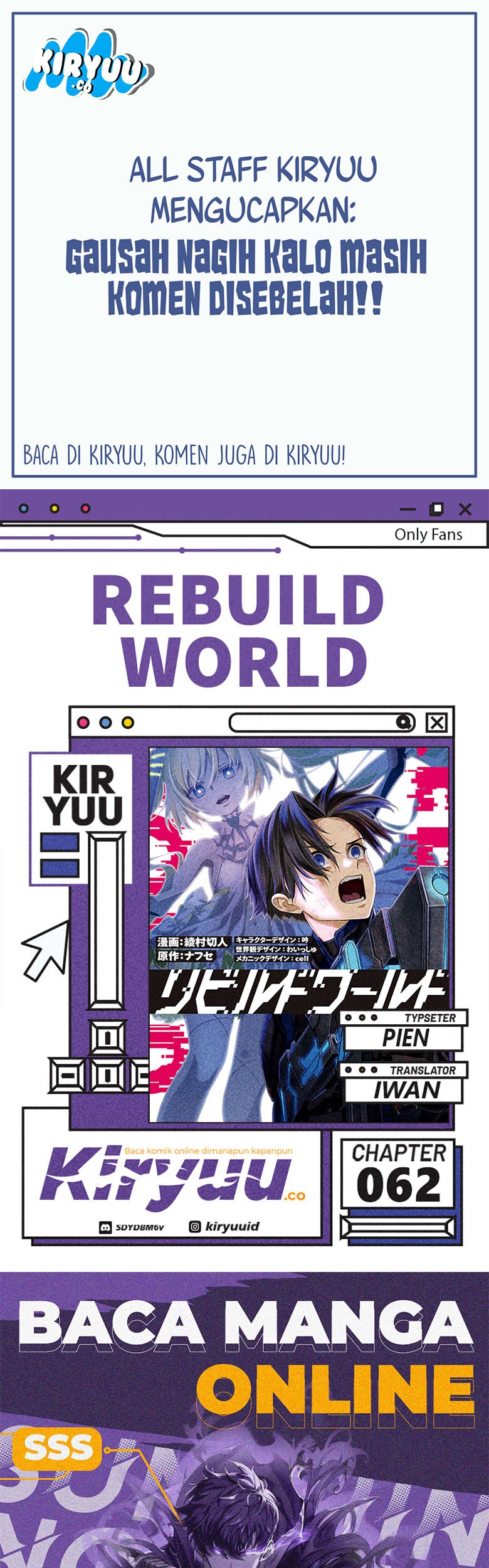 Komik Rebuild World Chapter 62 gambar nomor 1