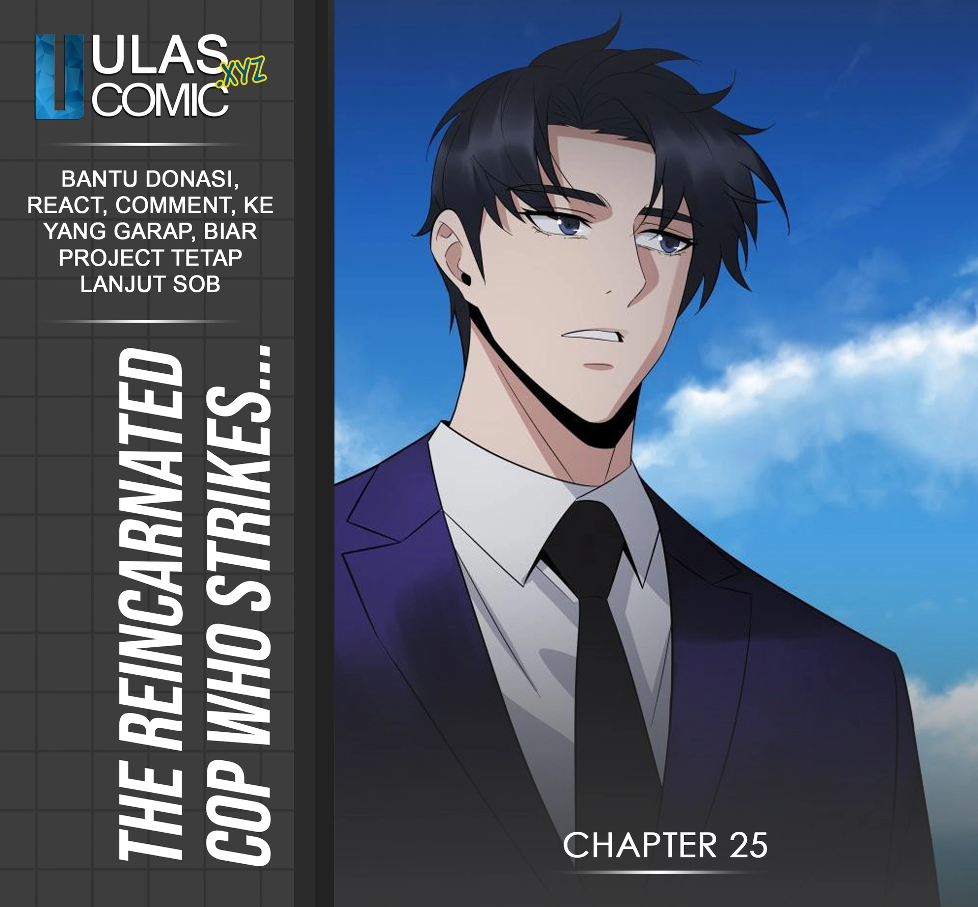 Komik The Reincarnated Cop Who Strikes With Wealth Chapter 25 gambar nomor 1