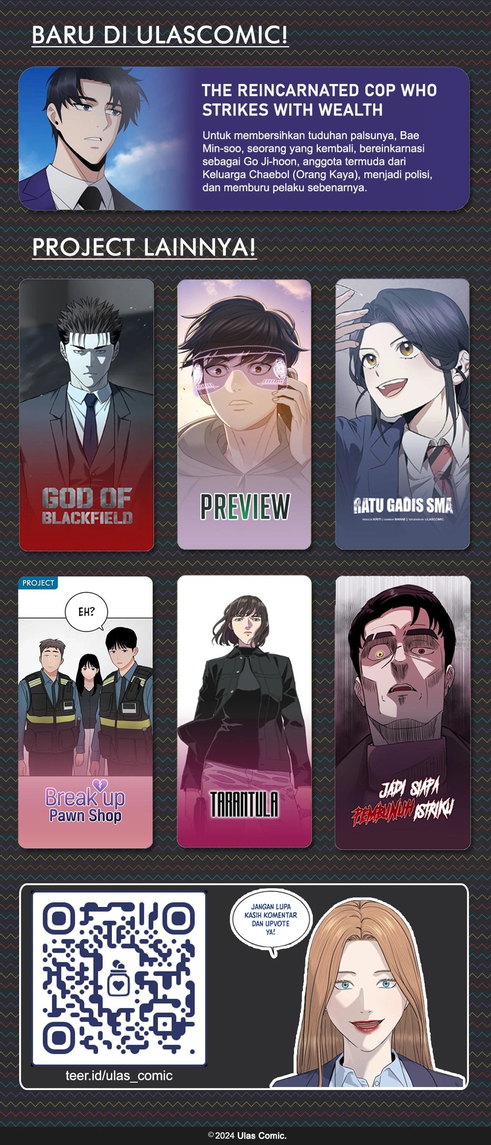 The Reincarnated Cop Who Strikes With Wealth Chapter 28 Gambar 155