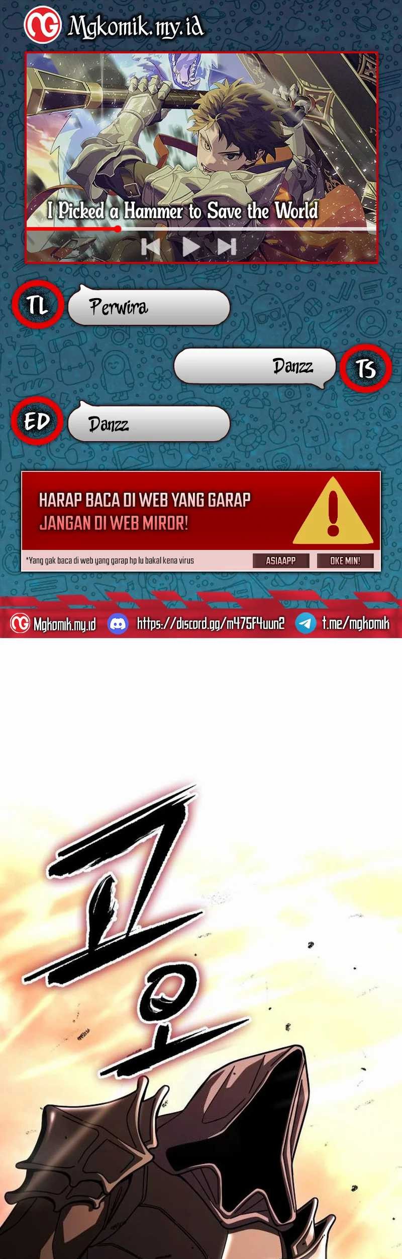 Komik I Picked A Hammer To Save The World Chapter 100 gambar nomor 1