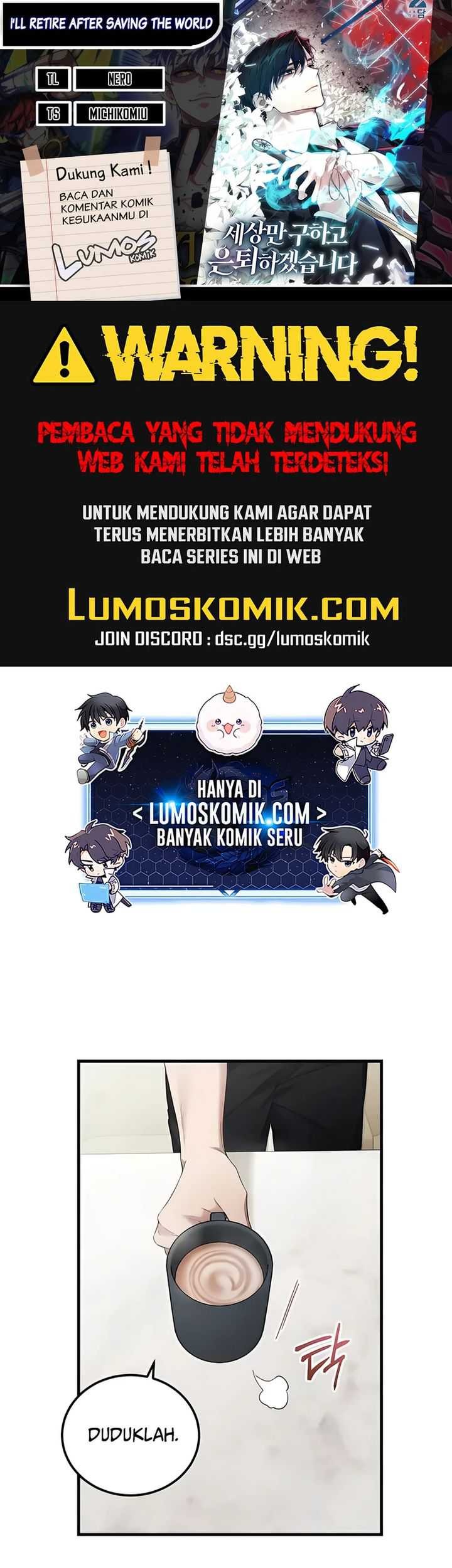 Komik I’ll Retire After Saving the World Chapter 46 gambar nomor 1