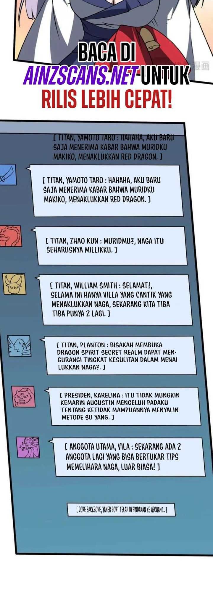 I Become Invincible Black Dragon Boss At The Start Chapter 45 Gambar 26