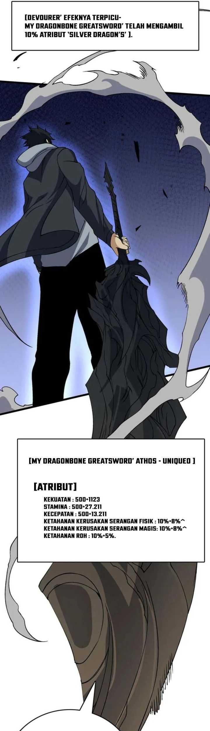 I Become Invincible Black Dragon Boss At The Start Chapter 45 Gambar 13