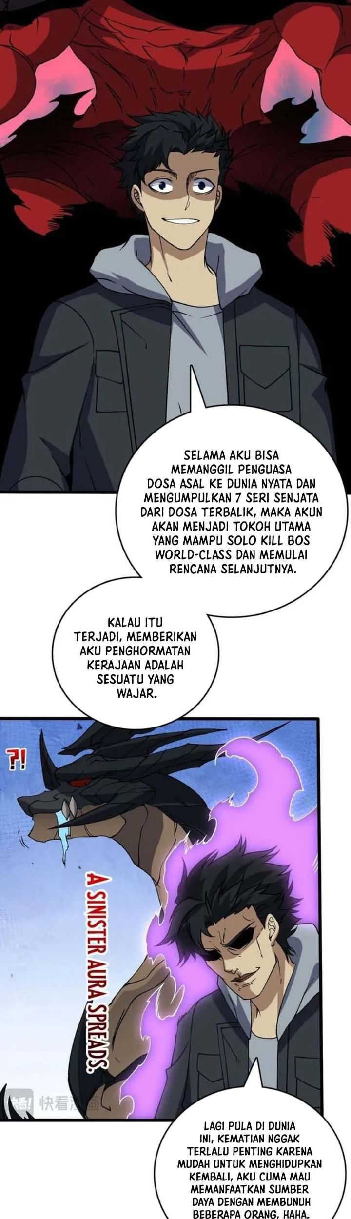 I Become Invincible Black Dragon Boss At The Start Chapter 45 Gambar 18