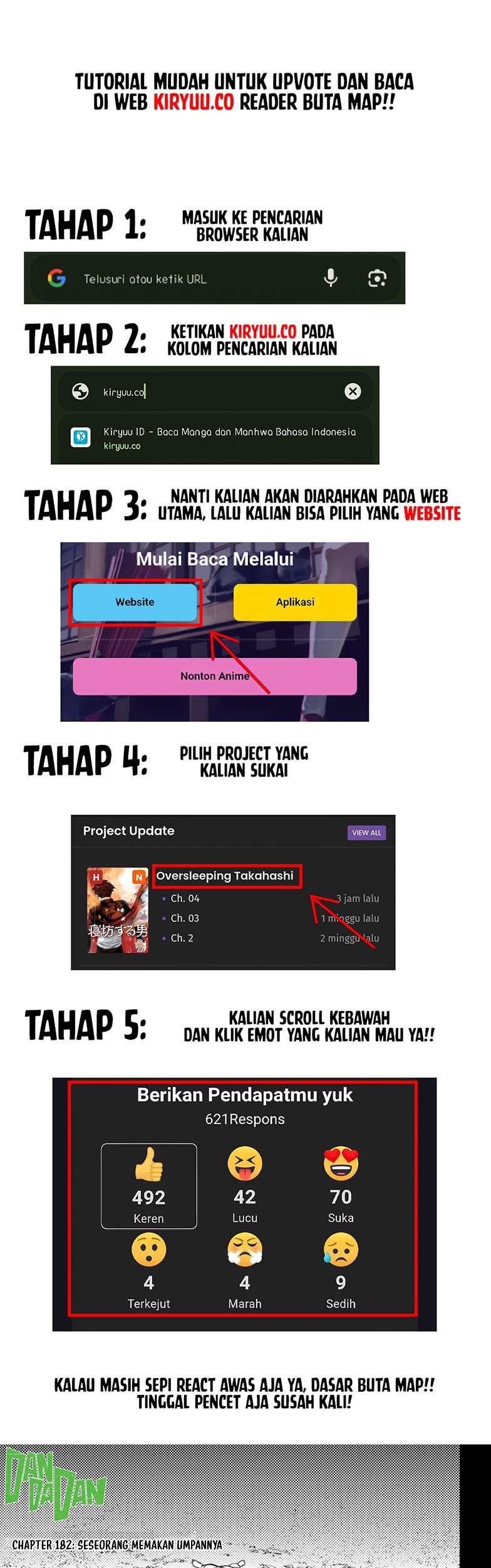 Manga DANDADAN Chapter 182 gambar nomor 2