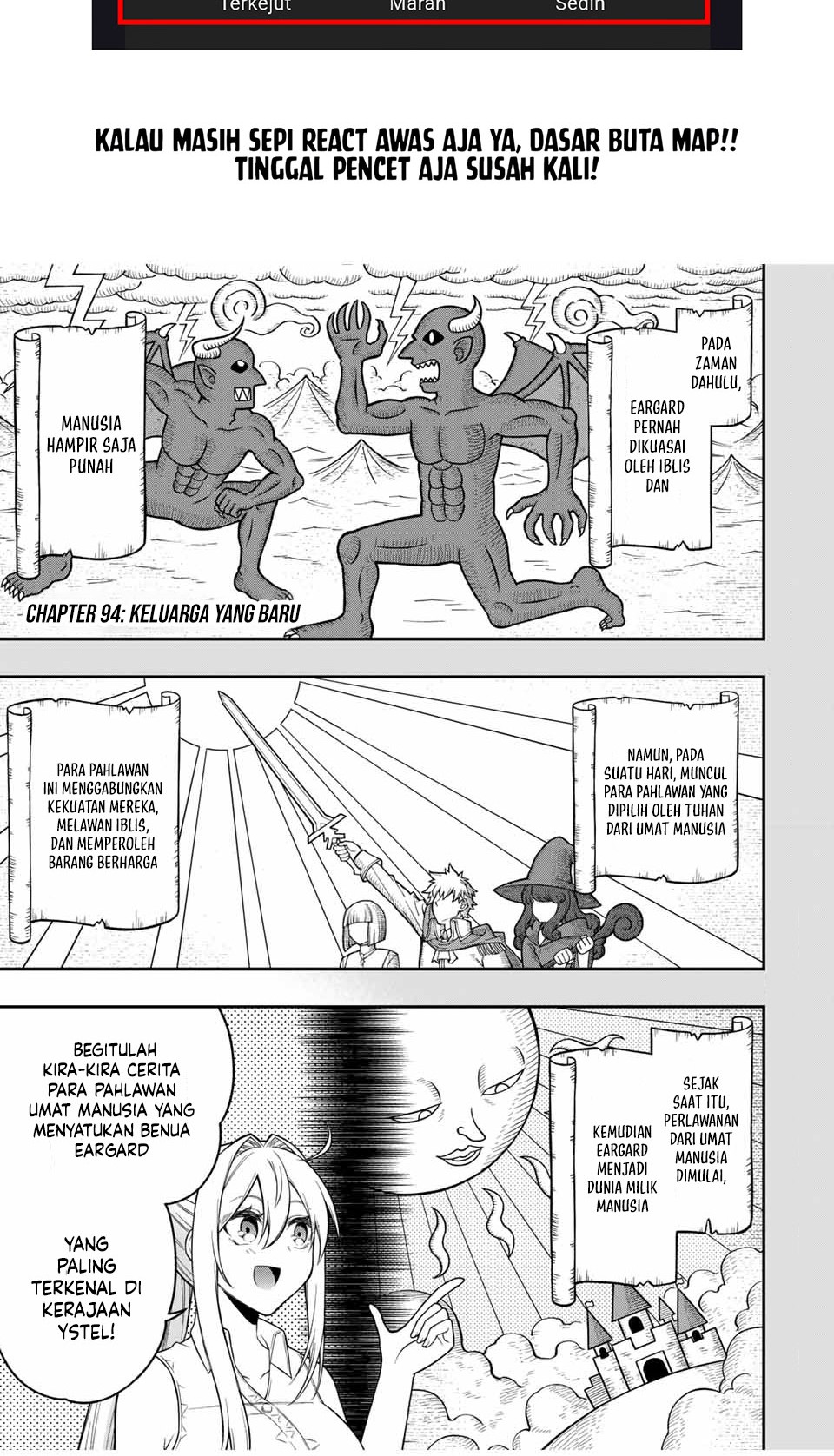 The Reincarnated Inferior Magic Swordsman Chapter 94 Gambar 3