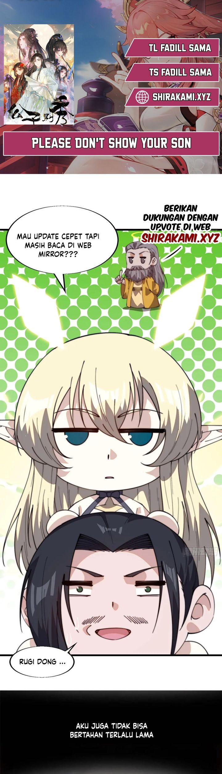 Komik Please don’t show your son Chapter 189 gambar nomor 1