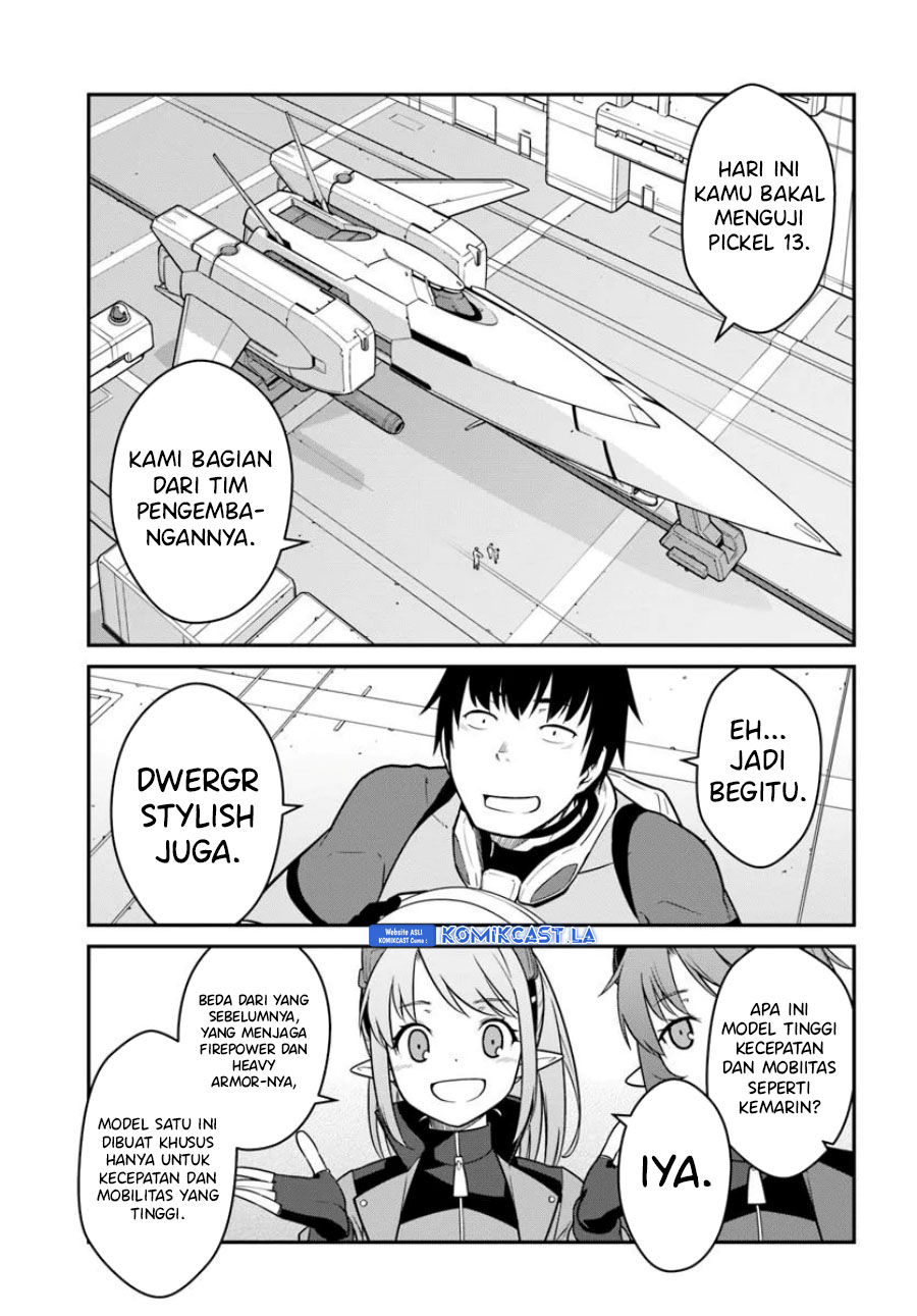 Mezametara Saikyou Soubi to Uchuusen-mochi datta no de Chapter 45.1 Gambar 12