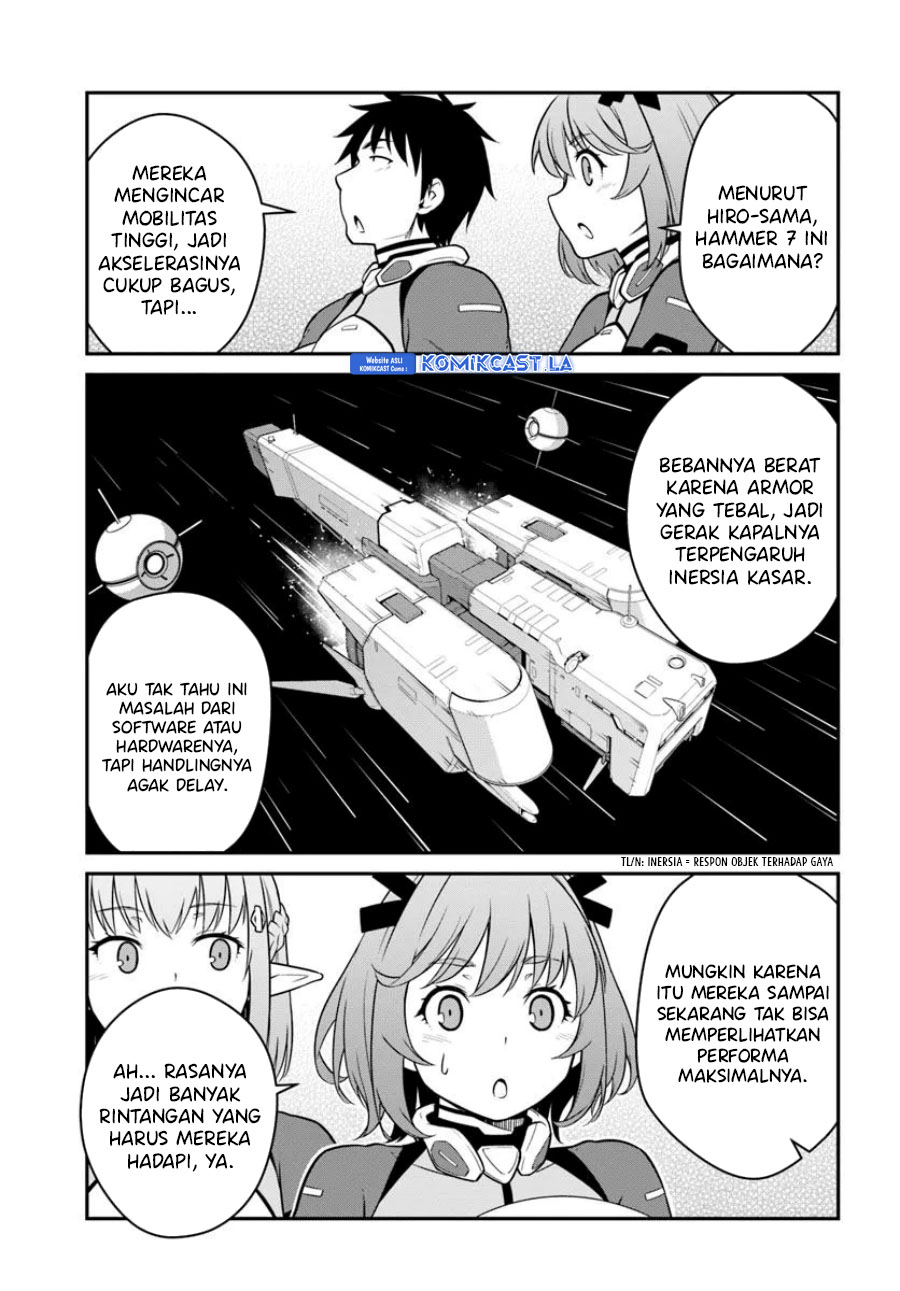 Mezametara Saikyou Soubi to Uchuusen-mochi datta no de Chapter 45.1 Gambar 8