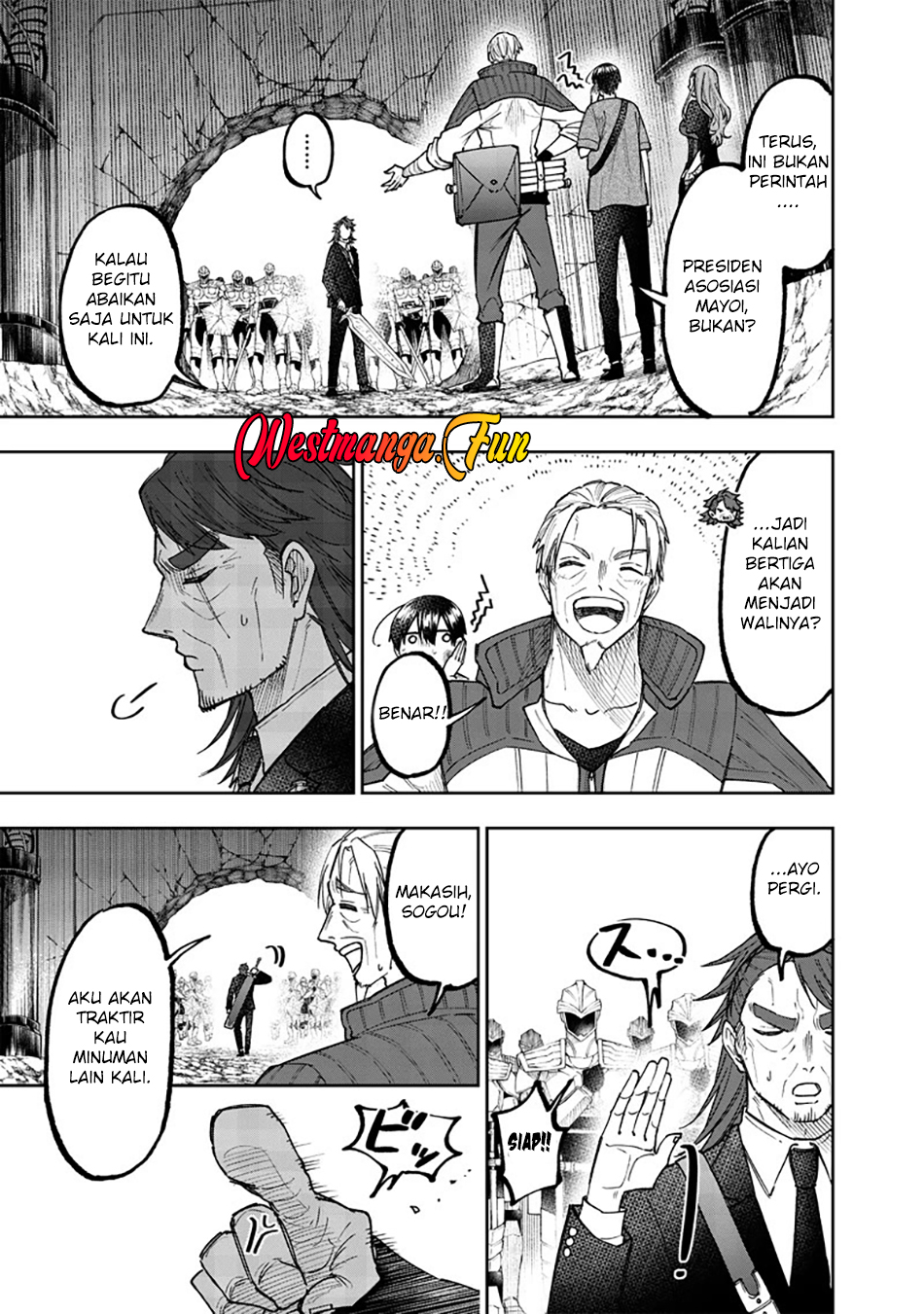 Kyuuseishu MESHIA ~Isekai wo sukutta moto yuusha ga mamono no afureru genjitsu sekai wo musou suru~ Chapter 41 Gambar 16