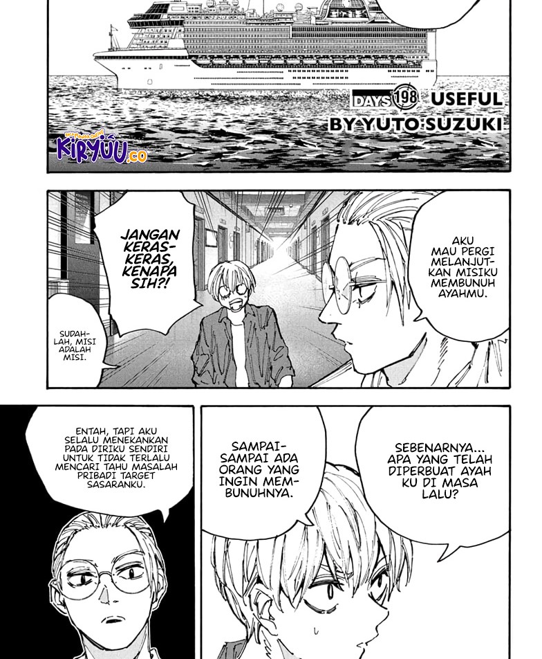 Sakamoto Days Chapter 198 Gambar 3