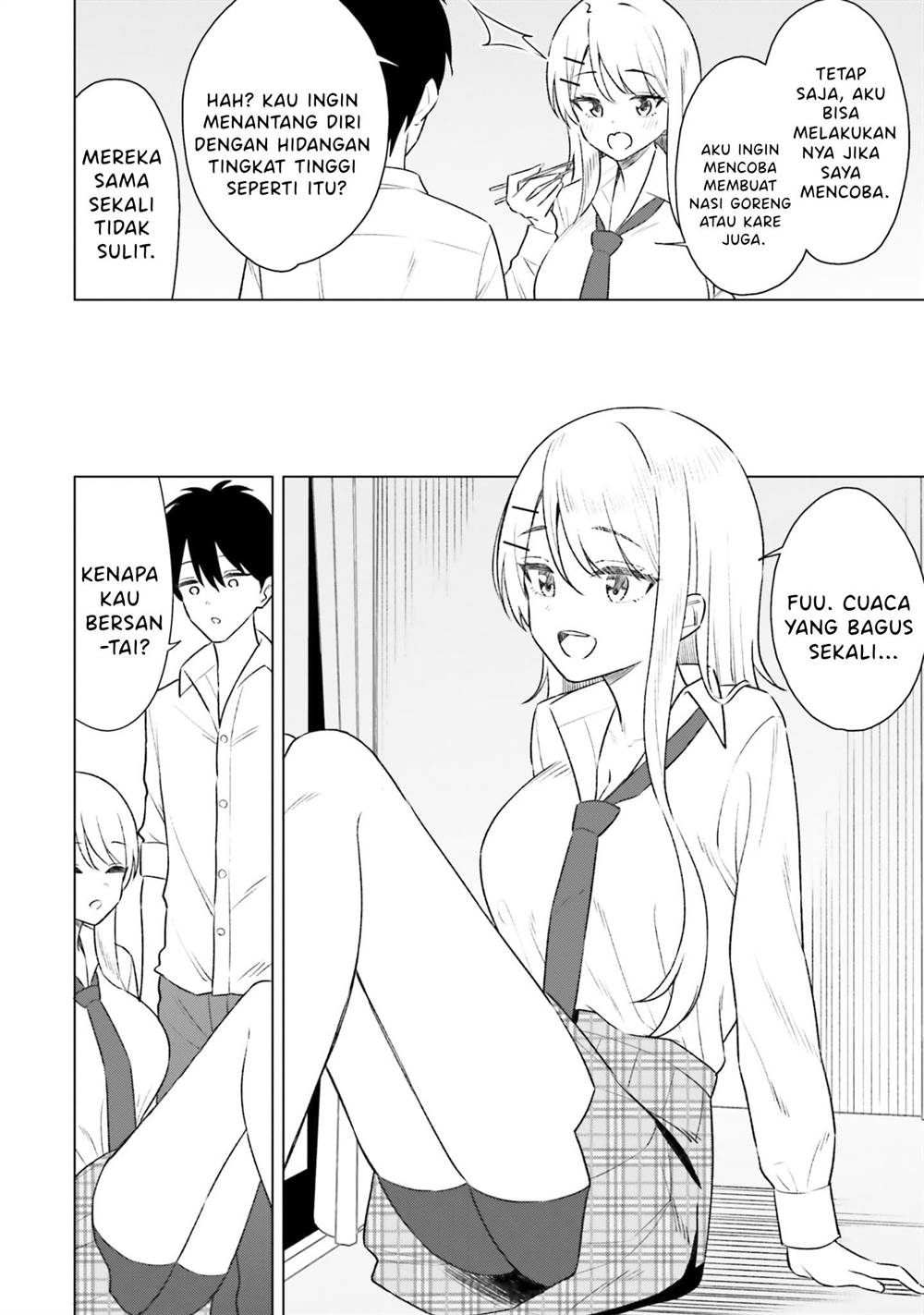 Onna Tomodachi wa Tanomeba Igaito Yarasete Kureru Chapter 08 Gambar 17