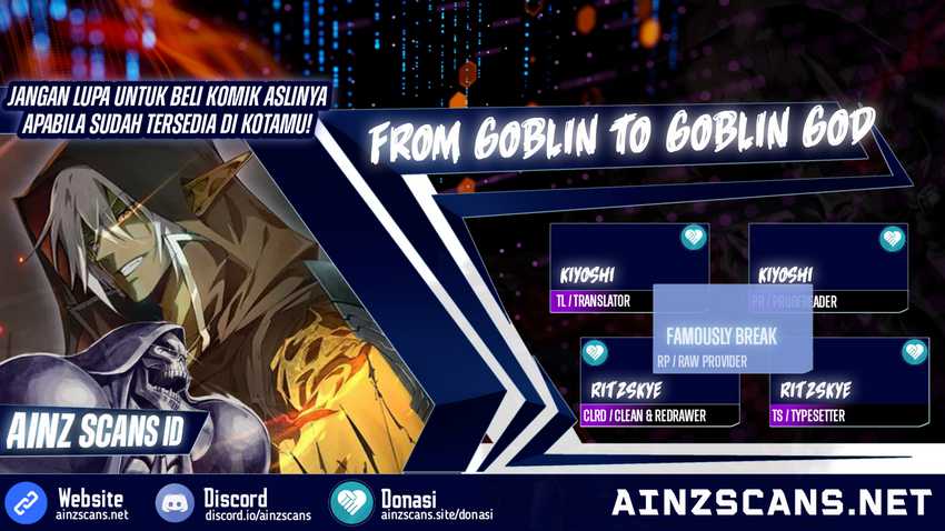 Komik From Goblin to Goblin God Chapter 36 gambar nomor 1