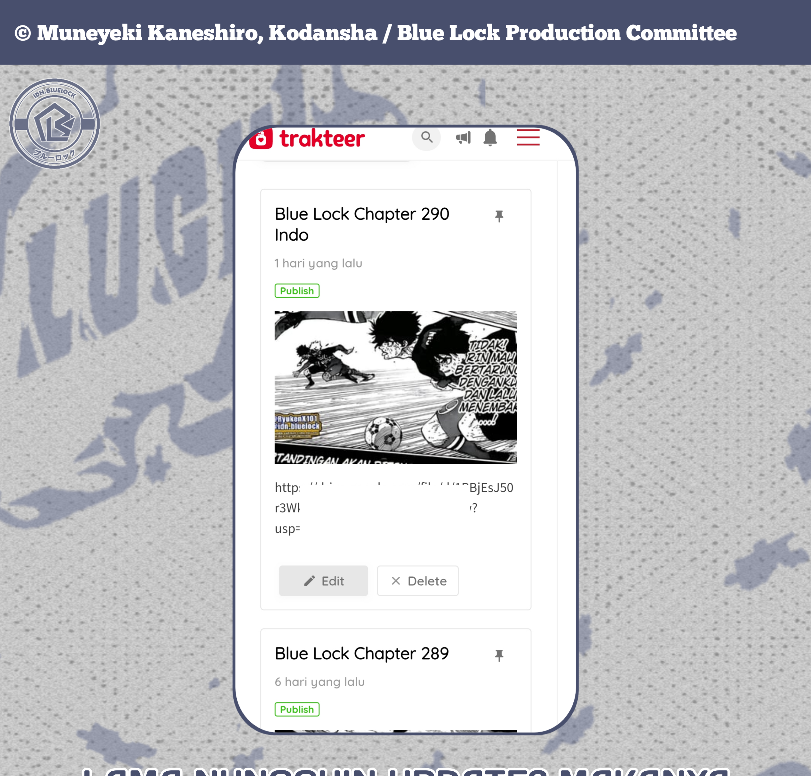 Blue Lock Chapter 289 Gambar 20