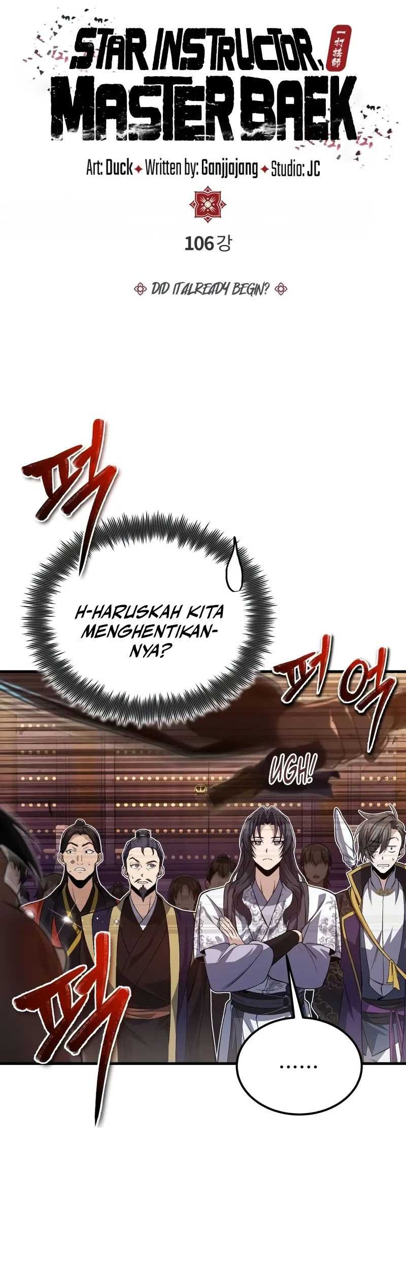 Number One Star Instructor Master Baek Chapter 106 Gambar 6