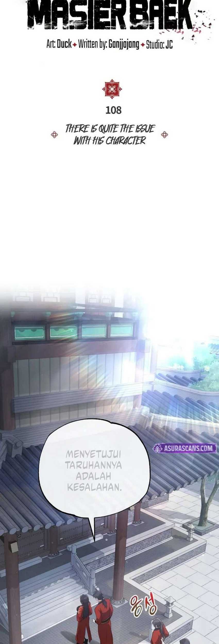 Number One Star Instructor Master Baek Chapter 108 Gambar 20