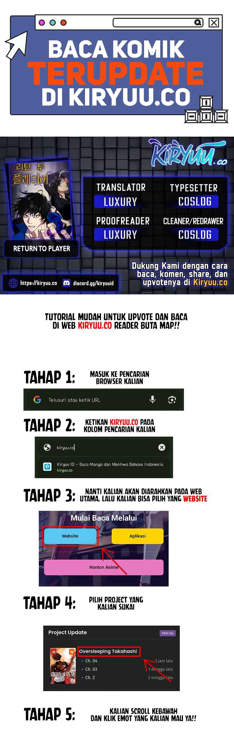 Komik Return to Player Chapter 183 gambar nomor 1