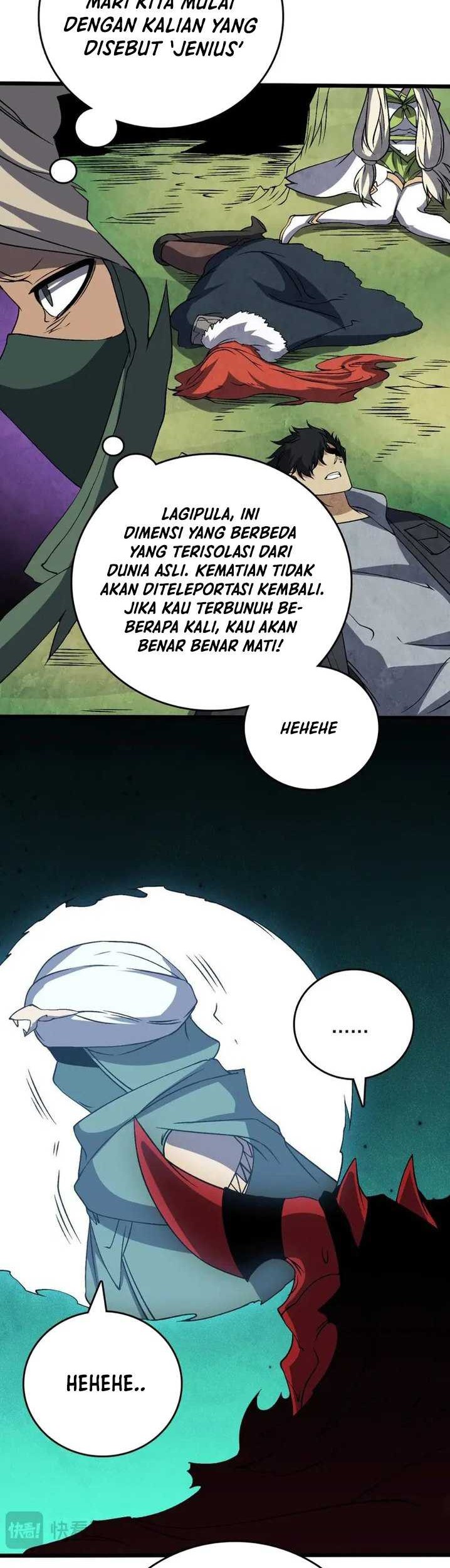 I Become Invincible Black Dragon Boss At The Start Chapter 48 Gambar 17