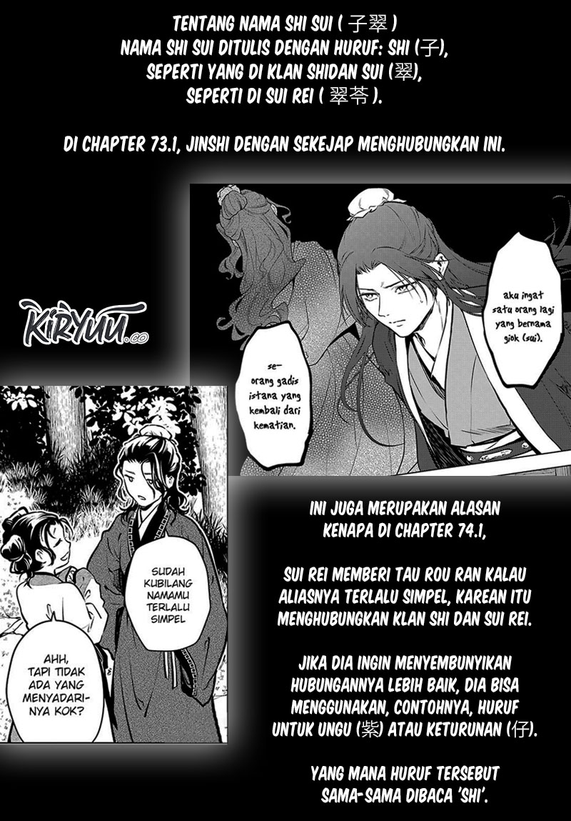 Kusuriya no Hitorigoto Chapter 78.1 Gambar 22