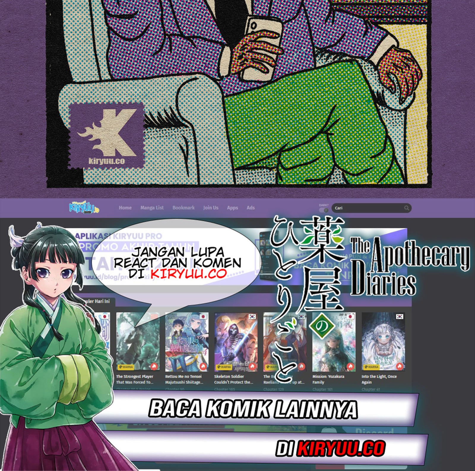 Kusuriya no Hitorigoto Chapter 78.1 Gambar 24