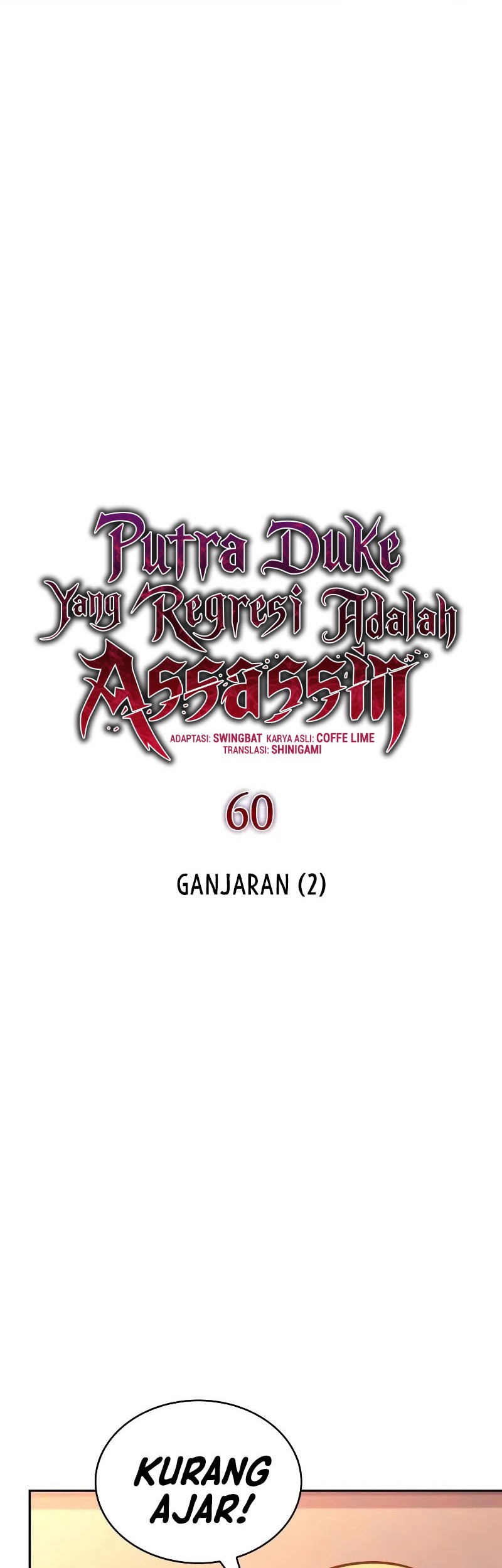 The Regressed Son Of A Duke Is An Assassin Chapter 60 Gambar 12