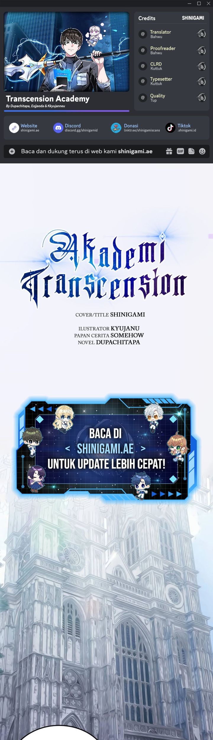 Komik Transcension Academy Chapter 146 gambar nomor 1