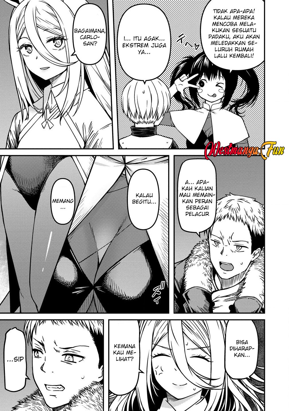 Monster Onna Kanbu wa Osanaki Yuusha wo Dekiaisuru Chapter 08 Gambar 34