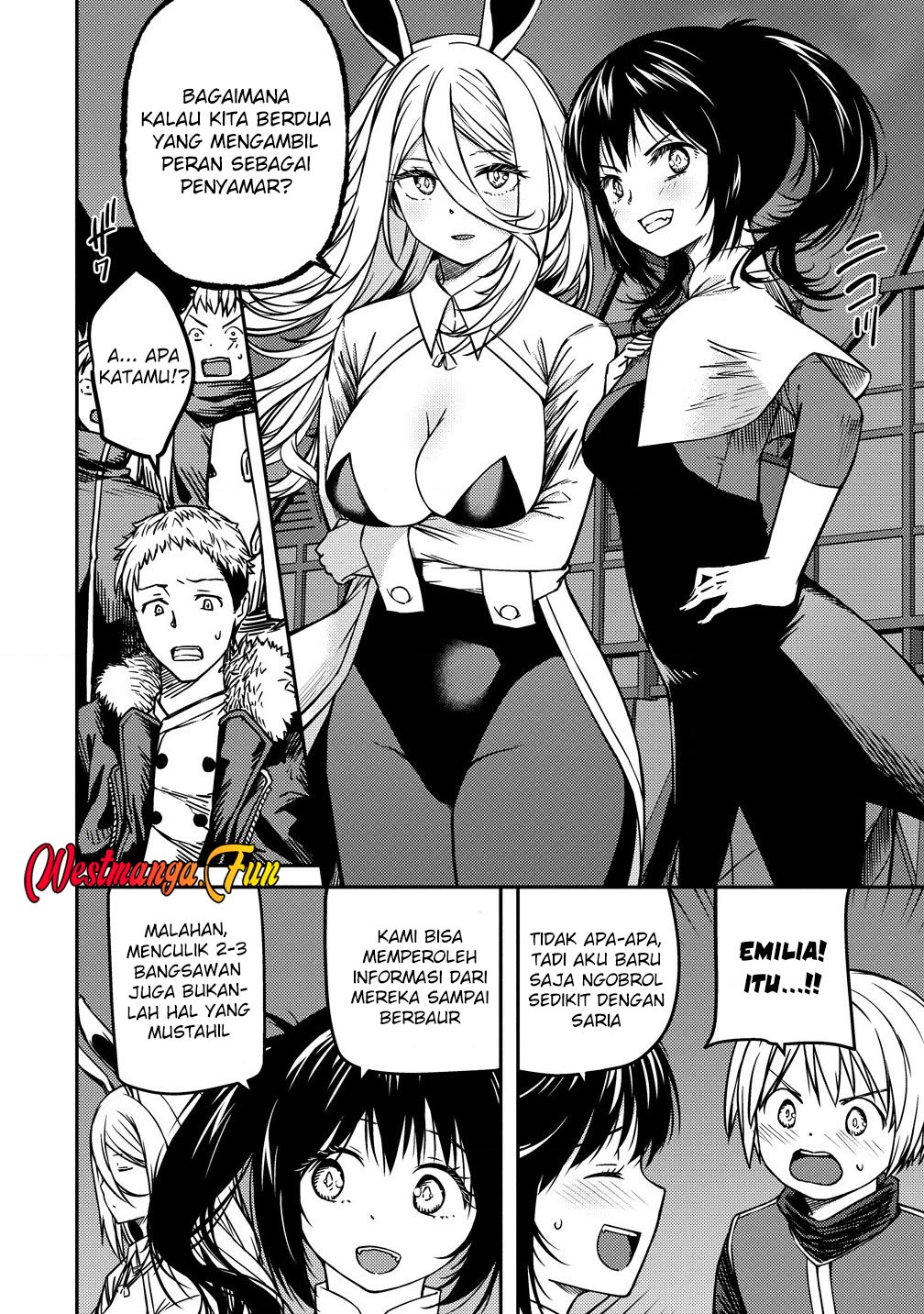 Monster Onna Kanbu wa Osanaki Yuusha wo Dekiaisuru Chapter 08 Gambar 33