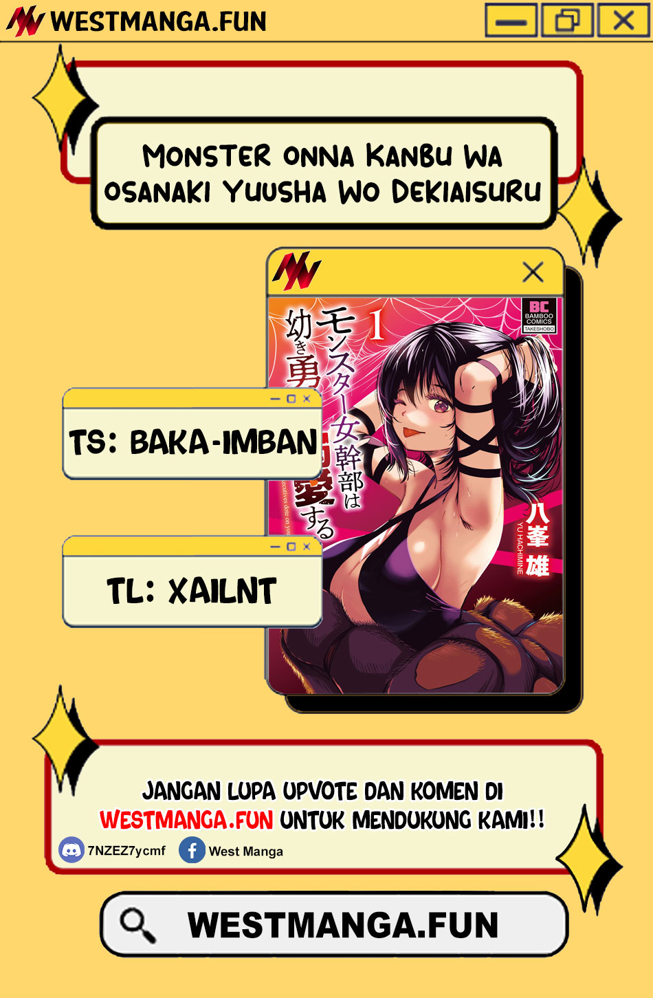 Monster Onna Kanbu wa Osanaki Yuusha wo Dekiaisuru Chapter 08 Gambar 4