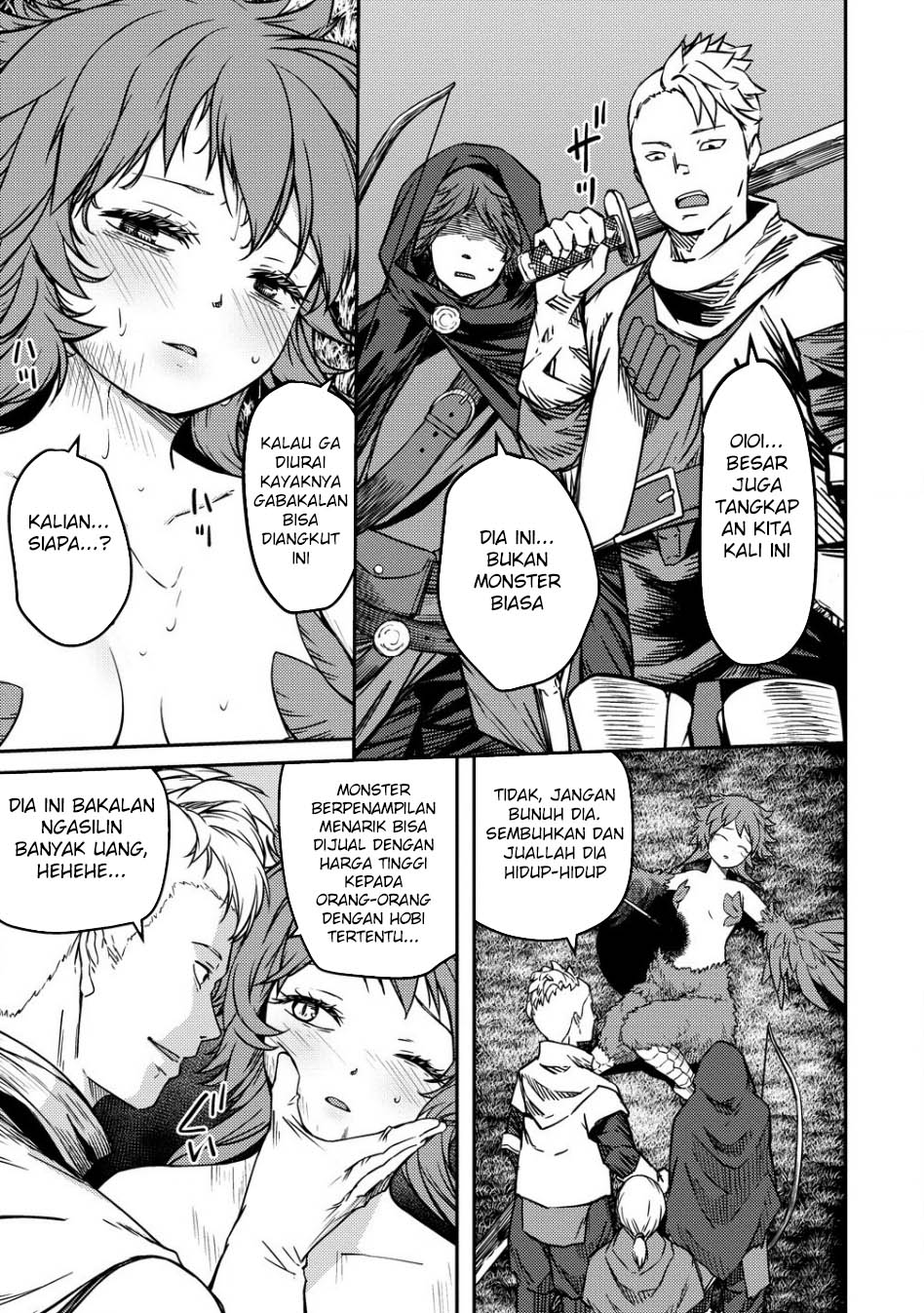 Monster Onna Kanbu wa Osanaki Yuusha wo Dekiaisuru Chapter 07 Gambar 17