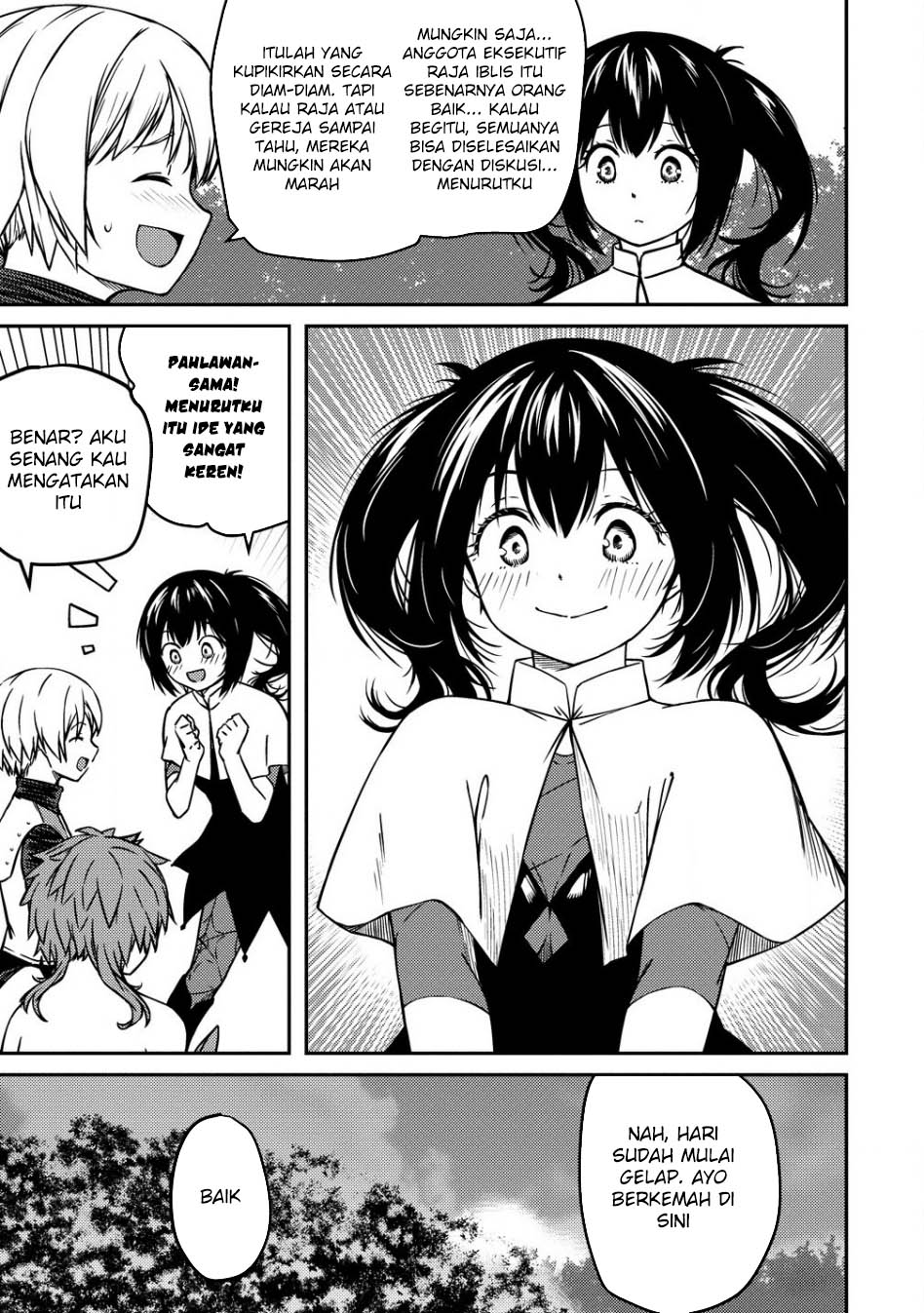 Monster Onna Kanbu wa Osanaki Yuusha wo Dekiaisuru Chapter 07 Gambar 11