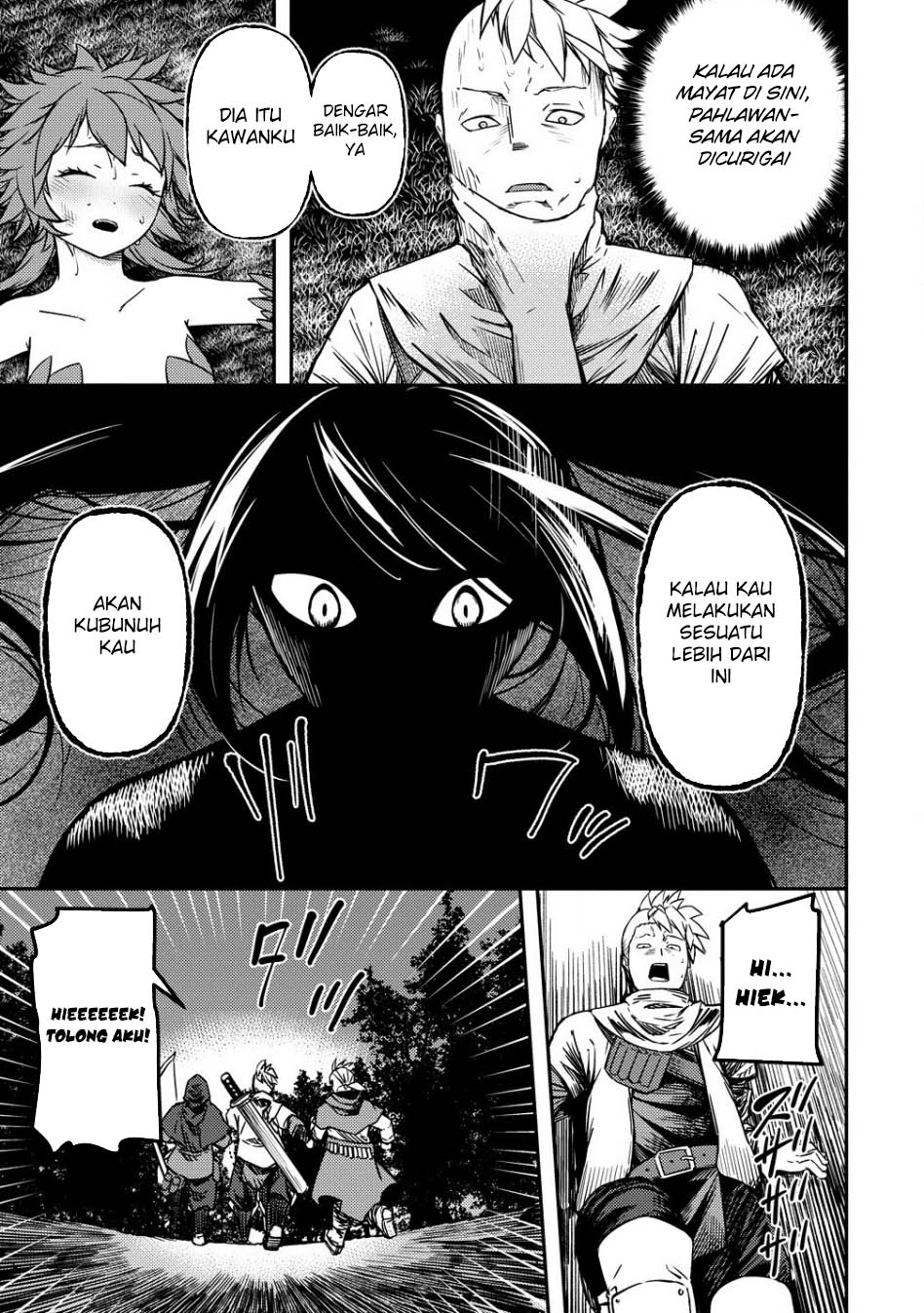 Monster Onna Kanbu wa Osanaki Yuusha wo Dekiaisuru Chapter 07 Gambar 20