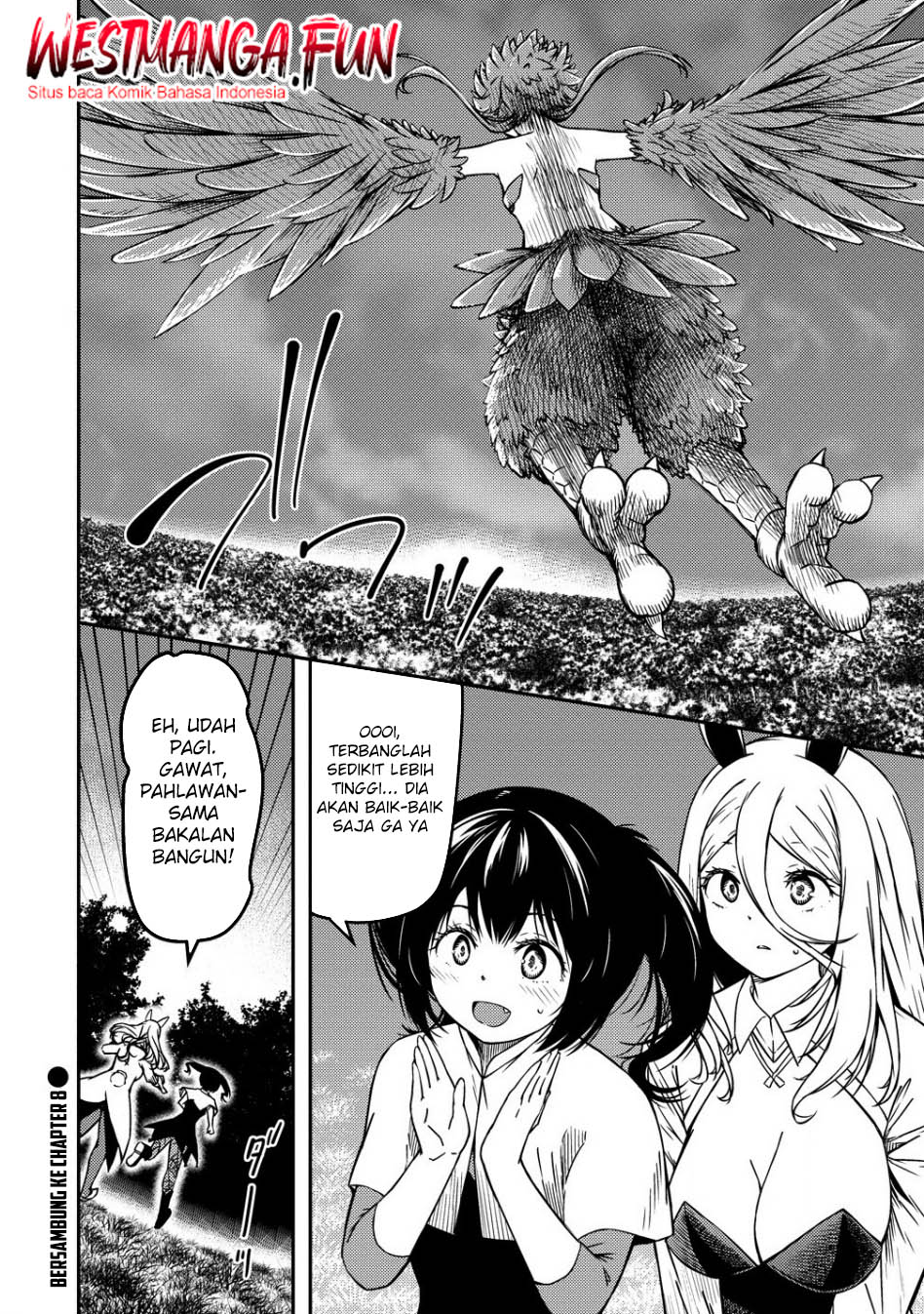 Monster Onna Kanbu wa Osanaki Yuusha wo Dekiaisuru Chapter 07 Gambar 23