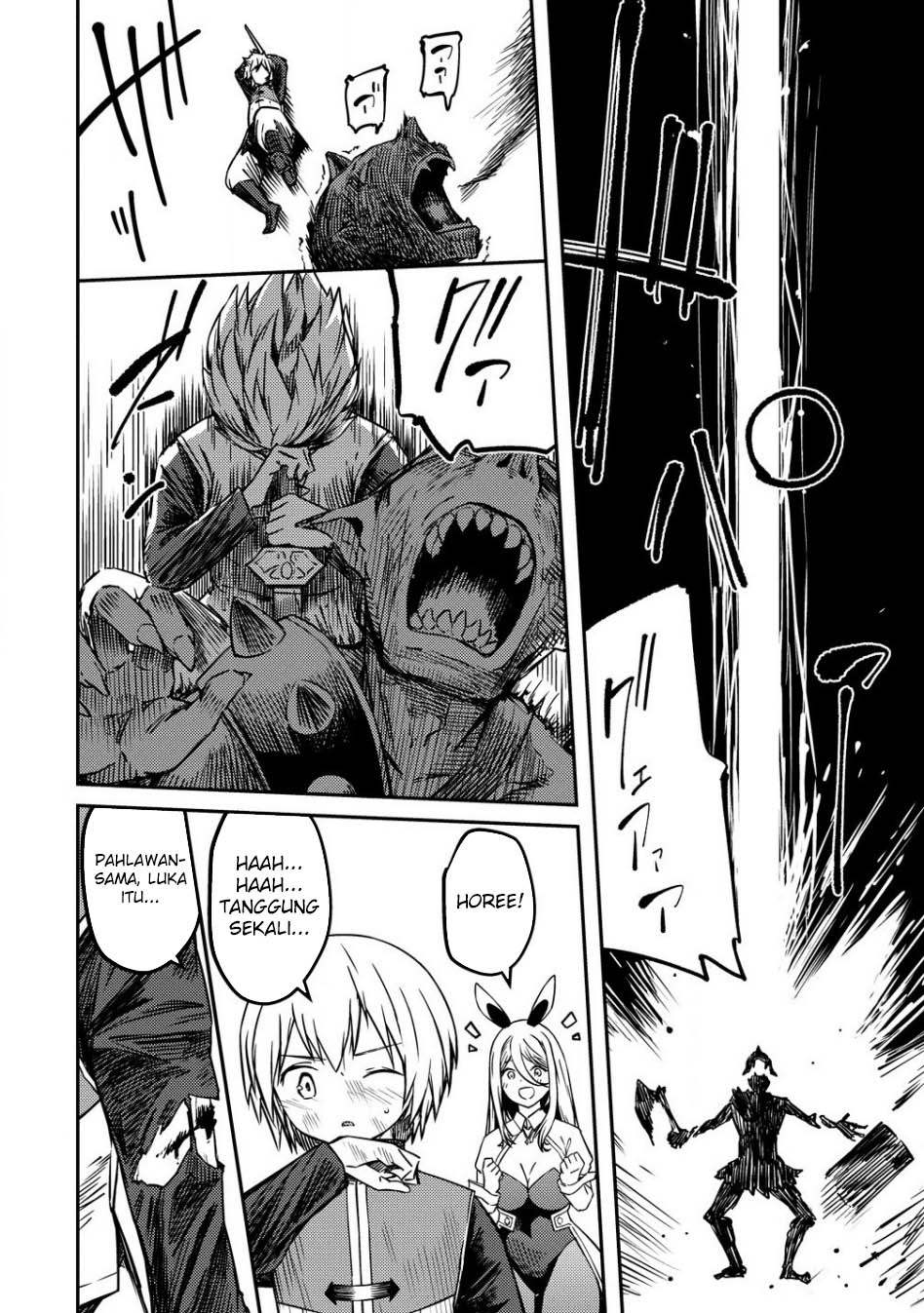 Monster Onna Kanbu wa Osanaki Yuusha wo Dekiaisuru Chapter 06 Gambar 3