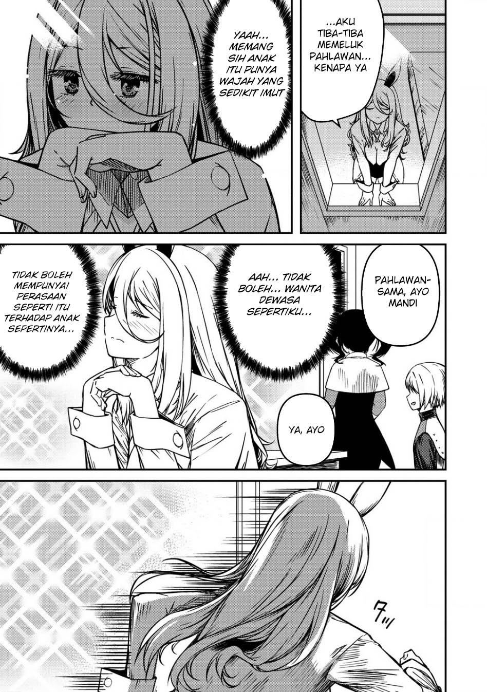 Monster Onna Kanbu wa Osanaki Yuusha wo Dekiaisuru Chapter 06 Gambar 30