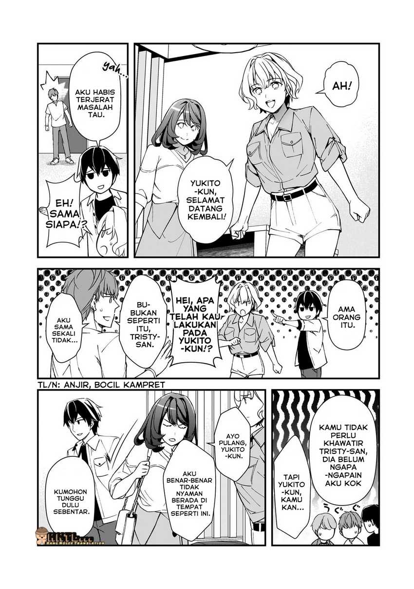 Ore ni Trauma wo Ataeta Joshi-tachi ga Chirachira Mitekuru kedo, Zannen desu ga Teokure desu Chapter 19.2 Gambar 4