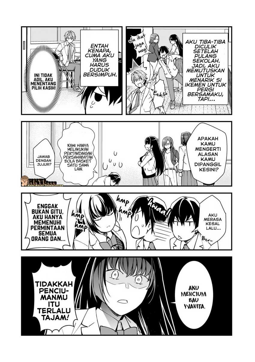 Ore ni Trauma wo Ataeta Joshi-tachi ga Chirachira Mitekuru kedo, Zannen desu ga Teokure desu Chapter 19.2 Gambar 9